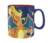 ABYSTYLE - POKEMON Tazza Dracaufeu effetto metallo grande contenitore