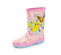 Pokemon Multicolore Multi Character Stivali di gomma senza manici Ragazze