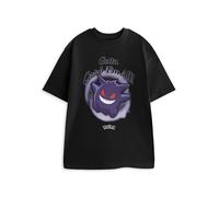 Pokemon Nero Gengar T-shirt a maniche corte Uomini