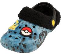 Pokemon Official Licenziato Ciabatte Clogs Per Bambini Foderate In Pelliccia
