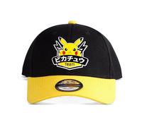 POKEMON Olimpiadi Team Pikachu Distintivo Regolabile Tappo Nero/Giallo
