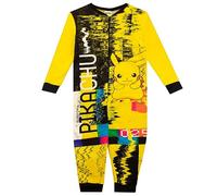 Pokémon Onesie per Ragazzi, Pikachu, Giallo, 5-6 Anni