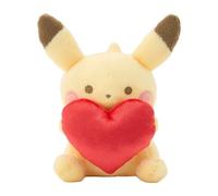 Pokemon Originale con Un Cuore Pikachu Peluche Bambola Giappone Ufficiale