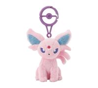 Pokemon Originale Peluche Mascotte Portachiavi Con Moschettone Espeon Giappone