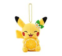 Pokemon Originale Peluche Portachiavi Pikachu Limone Ver. Hiroshima Giappone