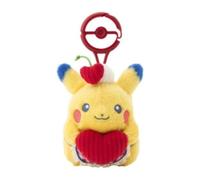 Pokemon Originale Pikachu Diner Peluche Portachiavi Cuore Giappone Ufficiale