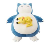 Pokemon Originale Sleep Motchiri Snorlax & Pikachu Oyasumi Ver. Peluche Bambola