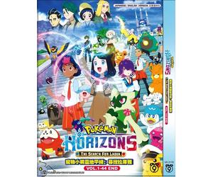 Pokemon Orizzonti La Ricerca di Laqua Anime Giapponese DVD Inglese Dub...