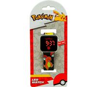 Orologio LED Pokémon nero con licenza per bambini