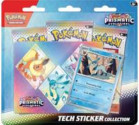 Pokemon-P10405 SV8.5 Tech Sticker Collection-Glaceon Cards, Multicolore, 100-10022