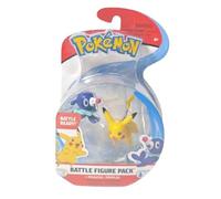 Pokemon | Pacchetto di figure da battaglia | Serie 1 | 15+ anni | Pikachu & Popplio