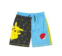 Pokémon Pantaloncini da Bagno Boys Pikachu Pantaloni da Nuoto Trunks Bambini e a 6-7 Anni