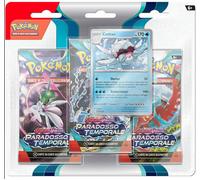Pokemon Paradosso Temporale Blister 3 Buste + 1 Card