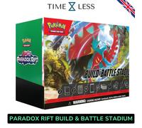 Pokemon PARADOX RIFT BUILD & BATTLE STADIUM Paradosso Temporale 11 Bustine 2023