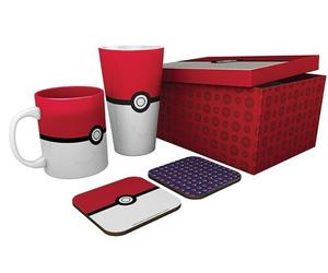 POKEMON - Pck Glass XXL + Mug + 2 Coasters