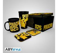 POKEMON - Pck Glass XXL+Mug+2 Coasters"Glow in the dark