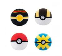 Pokemon Peluche (6pz): Pokeball Version 3 Assortment 10cm