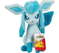 Pokémon Peluche Glaceon 20 cm - Pupazzi Nuova Ondata 2022 - Peluche Autentici Ufficiali Giocattoli