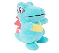 Pokémon - Peluche ufficiale, personaggio Kaiminus/Totodile, animale di peluche, 20 cm, 95243