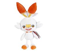 Pokémon Peluche XXL Scorbunny Hopplo 30 cm Peluche - Nuovo 2021 Plush - Giocattoli licenza ufficiale