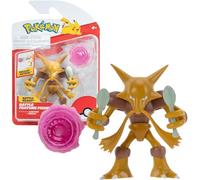 Pokemon Personaggi 11 cm Alakazam - Giochi Pokemon Nuovo 2024 - Figurine Pokemon Action Figure - Licenza Ufficiale Pokemon Giocattoli