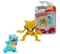 Pokémon Personaggi 5-8 cm Abra & Totodile - Giochi Nuovo 2022 - Figurine Action Figure - Licenza Ufficiale Giocattoli