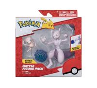 Pokemon Personaggi Set 2-Pack Mew & Mewtwo - Giochi Nuovo 2023 - Figurine Action Figure 5 & 10 cm - Ufficiale Giocattoli
