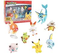 Pokémon Personaggi Set 8 Pack 5-8 cm - Giochi Nuovo 2022 - Pikachu Vaporeon Scorbunny e altro ancora - Figurine Action Figure - Ufficiale Giocattoli