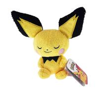 Pokémon Pichu Sleeping Plush - 5 Pollici Premium Plush, Multicolore