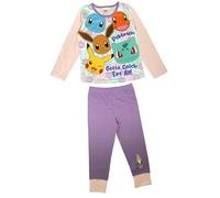 Pokémon, Pigiama da bambina in 2 pezzi, con scritta "Gotta Catch Em All!, rosa/lilla, età 5-12 anni, rosa, 9-10 Years