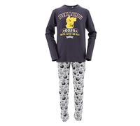 Pokémon, Pigiama lungo, ragazzo, Nero , 10 anni