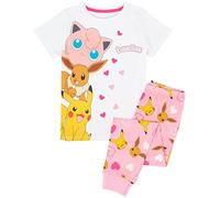Pokémon Pigiama Ragazze Bambini Migliori Amiche Personaggio Maglietta Pantaloni Set Pjs