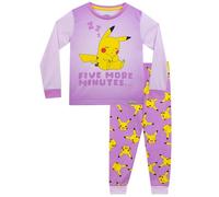 Pokémon Pigiama Ragazze |Pikachu Pigiama Bambino | Pigiama per Ragazza | Rosa 6-7 Anni