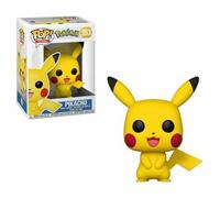 Pokemon Pikachu 9.5cm Pop Vinile Figura Pop Giochi Funko 353 Nuovo Venditore UK