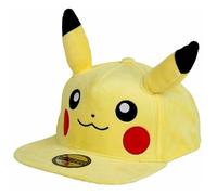 Cappello Pokemon - Pikachu Plush with Ears Snapback Cap Hat Difuzed