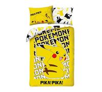 Pokemon Pikachu e Amici Set copripiumino 140 x 200 cm + federa 70 x 90 cm Öko-Tex