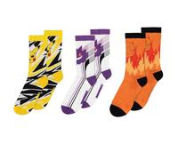 Pokémon Pikachu Glumanda Gengar Socken Unisex Calzini multicolore EU 43-46