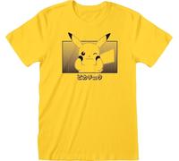 Abbigliamento Pokemon: Pikachu Katakana Yellow (T-Shirt Unisex Tg. L)
