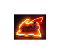 Pokemon Pikachu Lampada Neon Mural Teknofun