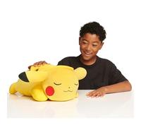 Pokemon Pikachu peluche addormentato, 45,7 cm, in posizione addormentata