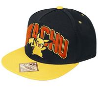 Pokemon Pikachu Snapback Cap black-yellow-red