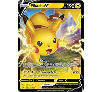 Pokémon Pikachu V 43/185 Vivid Voltage Trading Card, Near Mint, 1