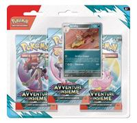Pokémon PK10267 Scarlatto e Violetto Avventure Insieme 3 Pack Blister