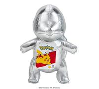 Pokemon SQUIRTLE Argento 20.3cm Peluche Nuovo Con Etichette 25TH Anniversario