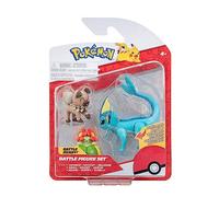 Pokémon PKW3048 - Set di personaggi ufficiali da Battle Figure - Wuffels, Blubella, Aquana