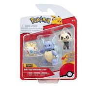 Pokemon PKW3051 - Set di figure da battaglia, Togepi, Pam-Pam, Schillok, personaggi ufficiali