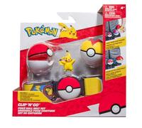 Jazwares Gioco Seturon Set Poké Ball. Poké Ball Di Livello E Pikachu Pokémon
