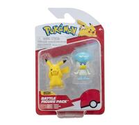 Pokemon PKW3357 - Pikachu & Kwaks, personaggi ufficiali dettagliati, 5 cm