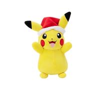 PKW - 8" Seasonal Plush (Holiday) Pikachu with Santa Hat - W4