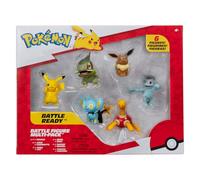 Pokémon PKW3614 Battle Figure Multipack - Confezione da 6 personaggi ufficiali P